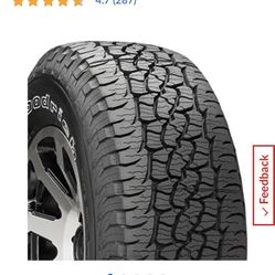 265/70/17 BFG Trail Terrain 