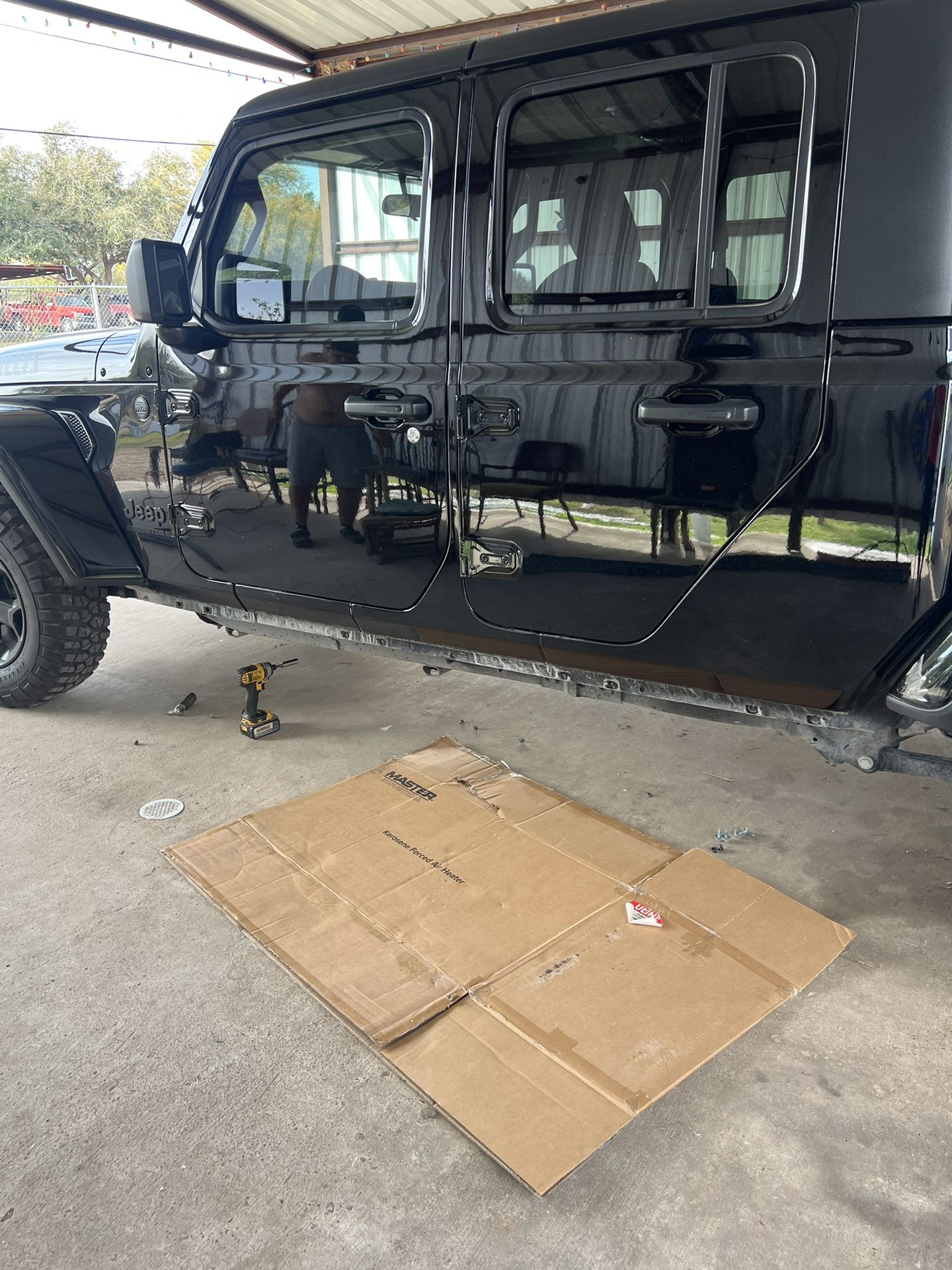 2023 Jeep Gladiator Rock Sliders