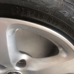 Rim  17  and Tire