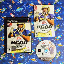 NCAA Football 2005 Sony PlayStation 2 PS2 Complete CIB
