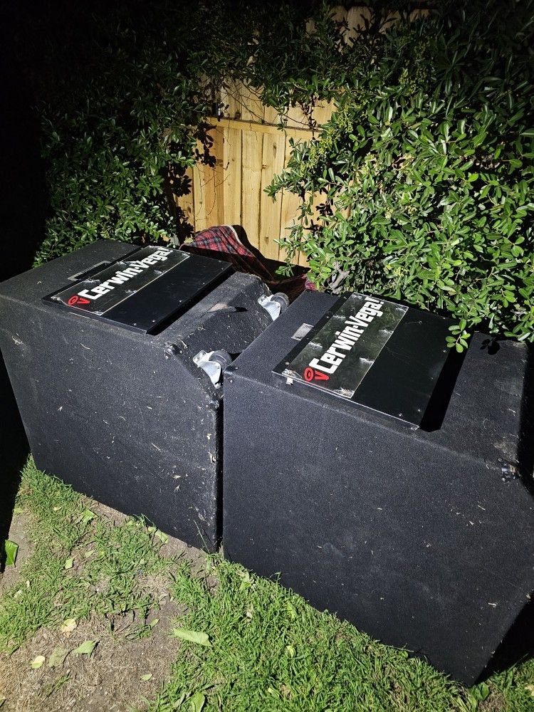 Cajon Cerwin Vega Ve Series Cajones De Bocinas Serwin Vega Y