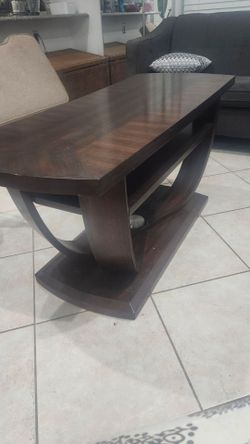 Dark Wood  Coffee Table
