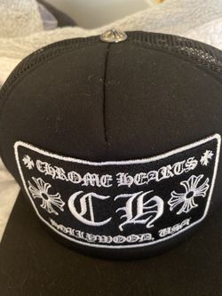 chrome heart trucker hat