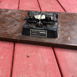 Antique film splicer￼