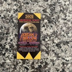 Scream Hallow Halloween Park Tickets