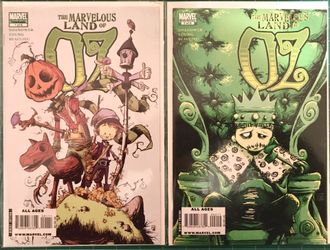 The Marvelous Land of Oz Marvel Comics #1 #2 NM First Print