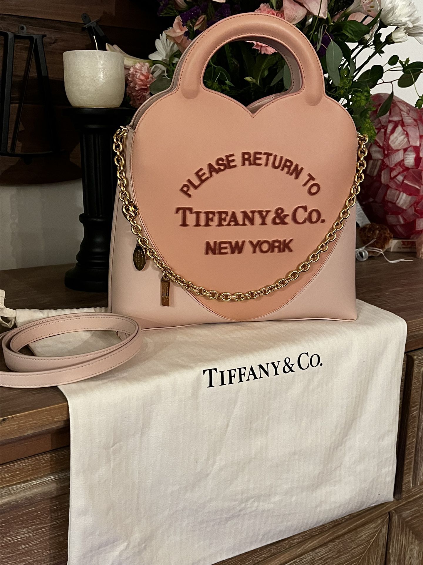 Return To Tiffany Small Charm Tote