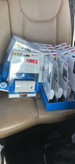 New FIREX Kidde Carbon Monoxide Alarms