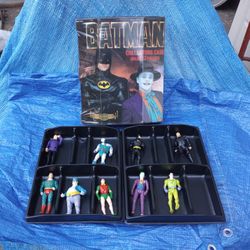 1989 Batman Toy Case & Action Figure Lot