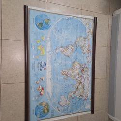 National Geographic World Map