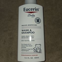 Eucerin Baby Wash & Shampoo