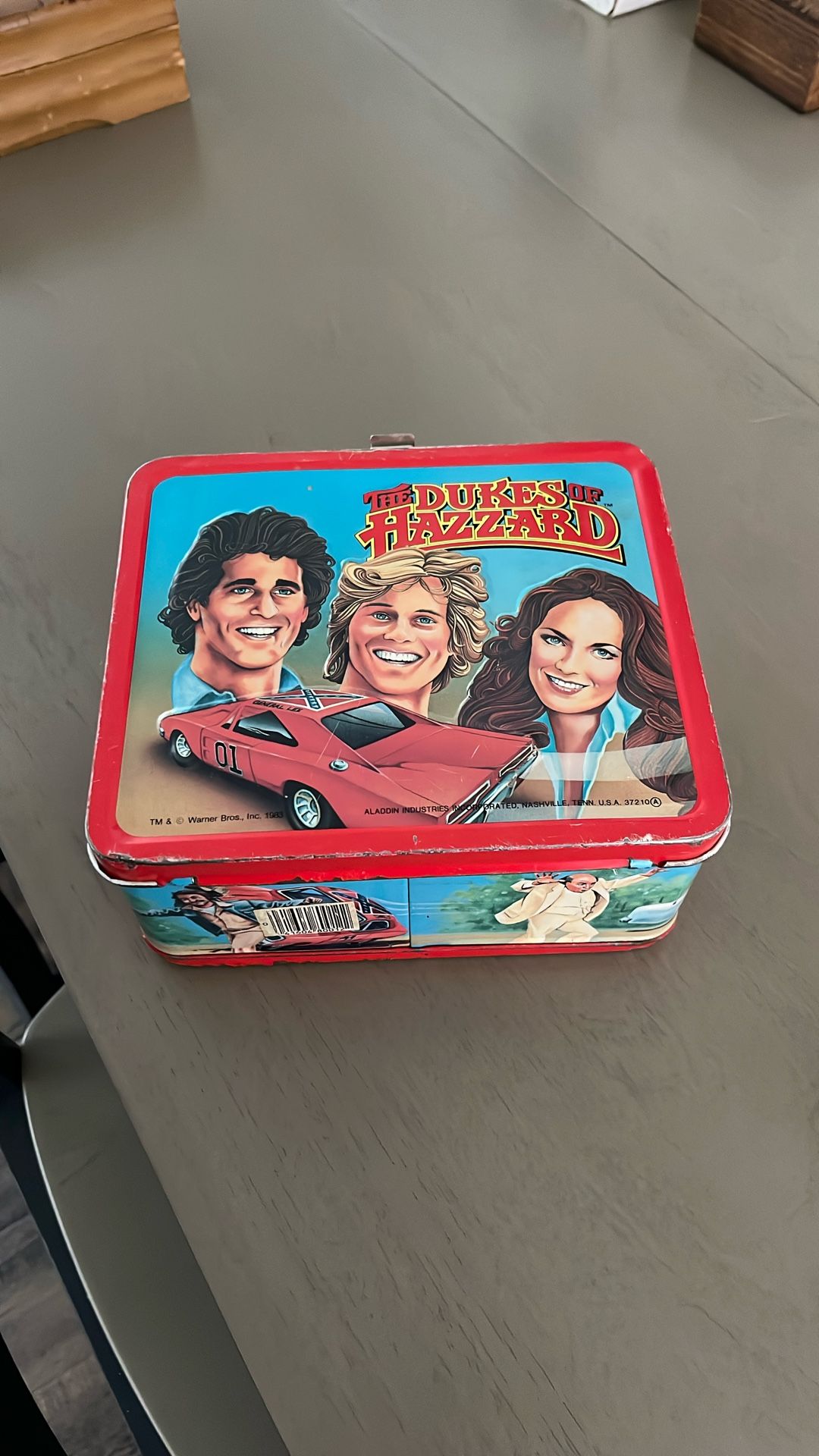 The Dukes Of Hazzard Metal Lunchbox With Thermos