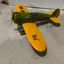 Die Cast Metal Airplane Bank 