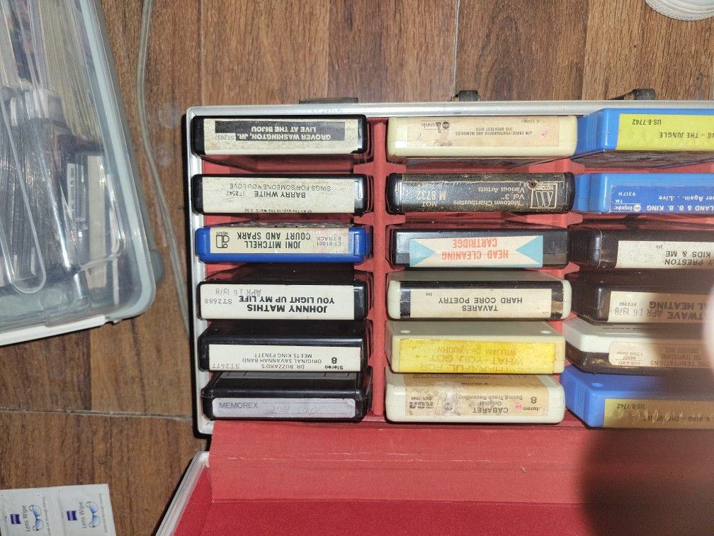 Rare Vintage 8 Track Cassette Collection