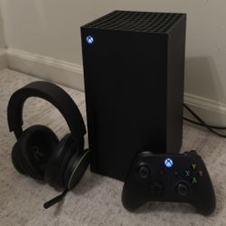 Xbox Series X (controller+headset) 