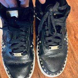 Nike Airforce 1  With Metallic Stars 