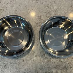 2-Pack Large Stainless Steel Dog Bowls – 146oz High Capacity