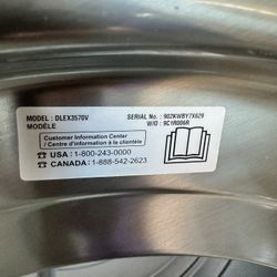LG Washer And Electric Dryer 