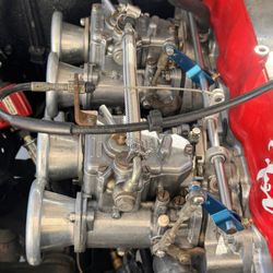 Toyota 22r Webber Sidedrafts With Intake