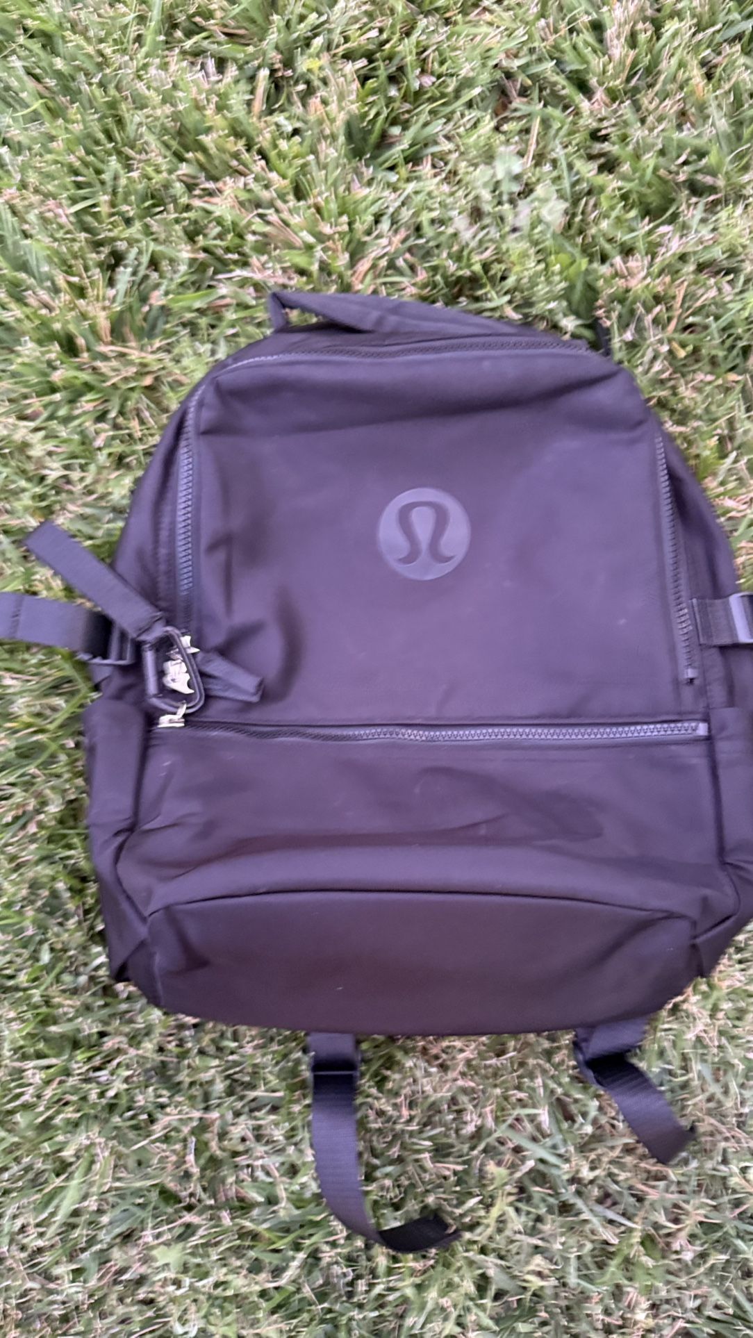 Black Lululemon Crew Backpack Black Lululemon Crew Backpack
