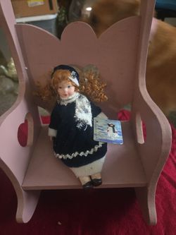 Small porcelain doll