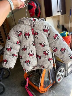 Minnie Mouse Kids Puffer Jacket 2t