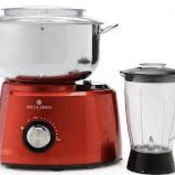  Paula Deen 1000W Food Prep Station (Model PDOSM) in red.