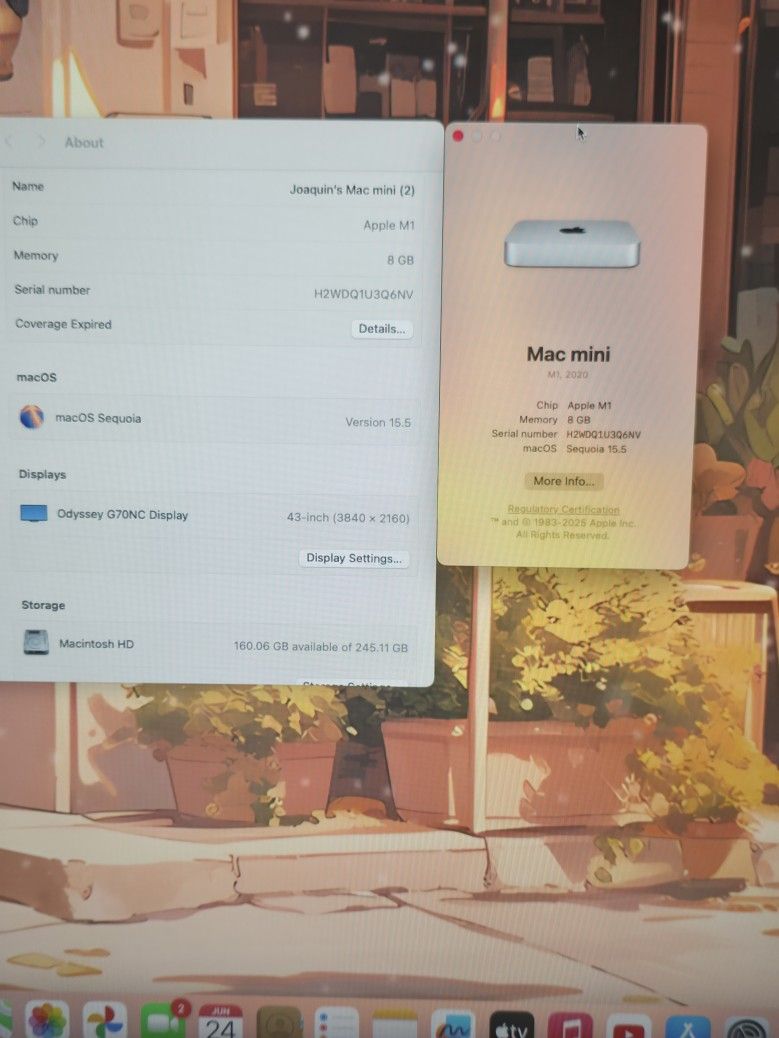 Mac Mini M1 With All The Accessories For A Office Desk Set Up. For Individual Prices Check Description