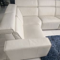 Leather Sectional 