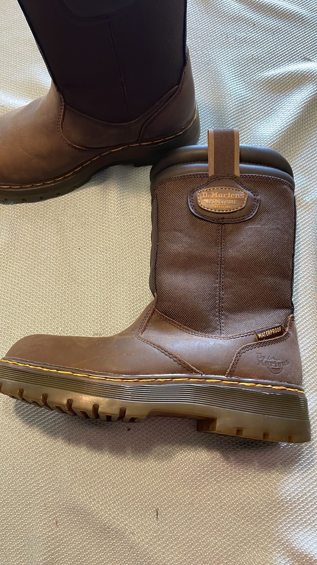 Dr. Martin Industrial Steel Toe Safety Work Boots