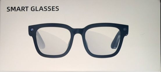 Smart Glasses 8MP Camera 1080p AI Translation Bluetooth Glasses