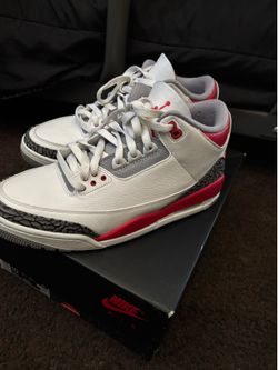 Air Jordan 3  Fire red