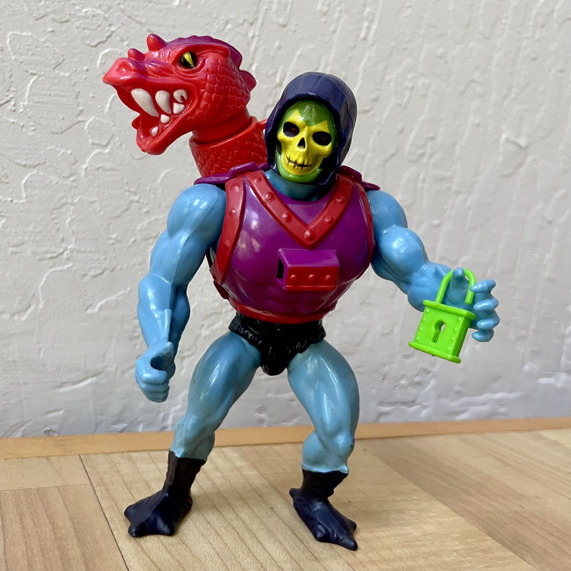 Vintage Heman and the Masters of the Universe Dragon Blaster Skeletor Figure