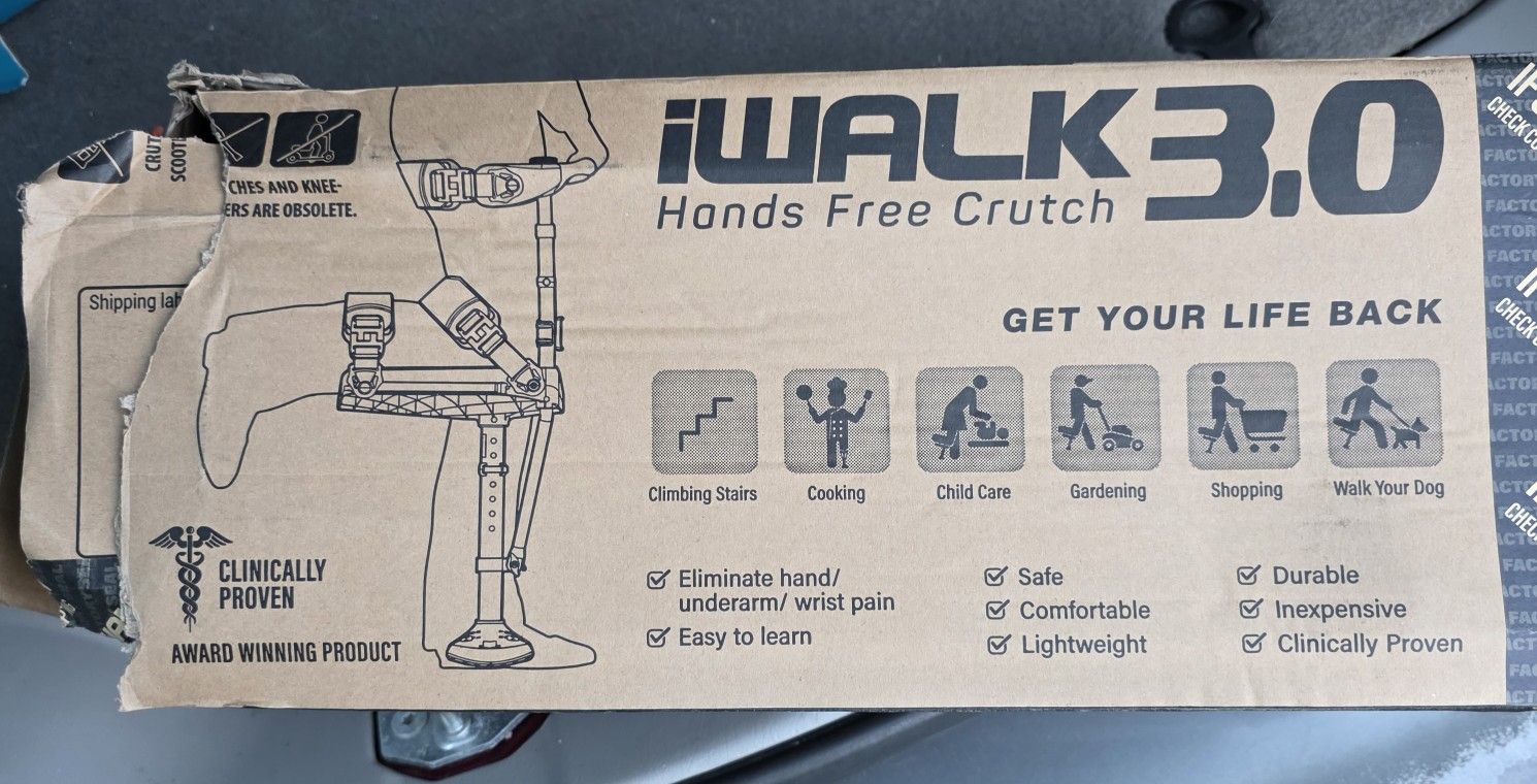 I WALK 3.0 HANDS FREE CRUTCH