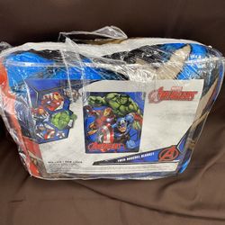 Avengers Marvel Twin Blanket 