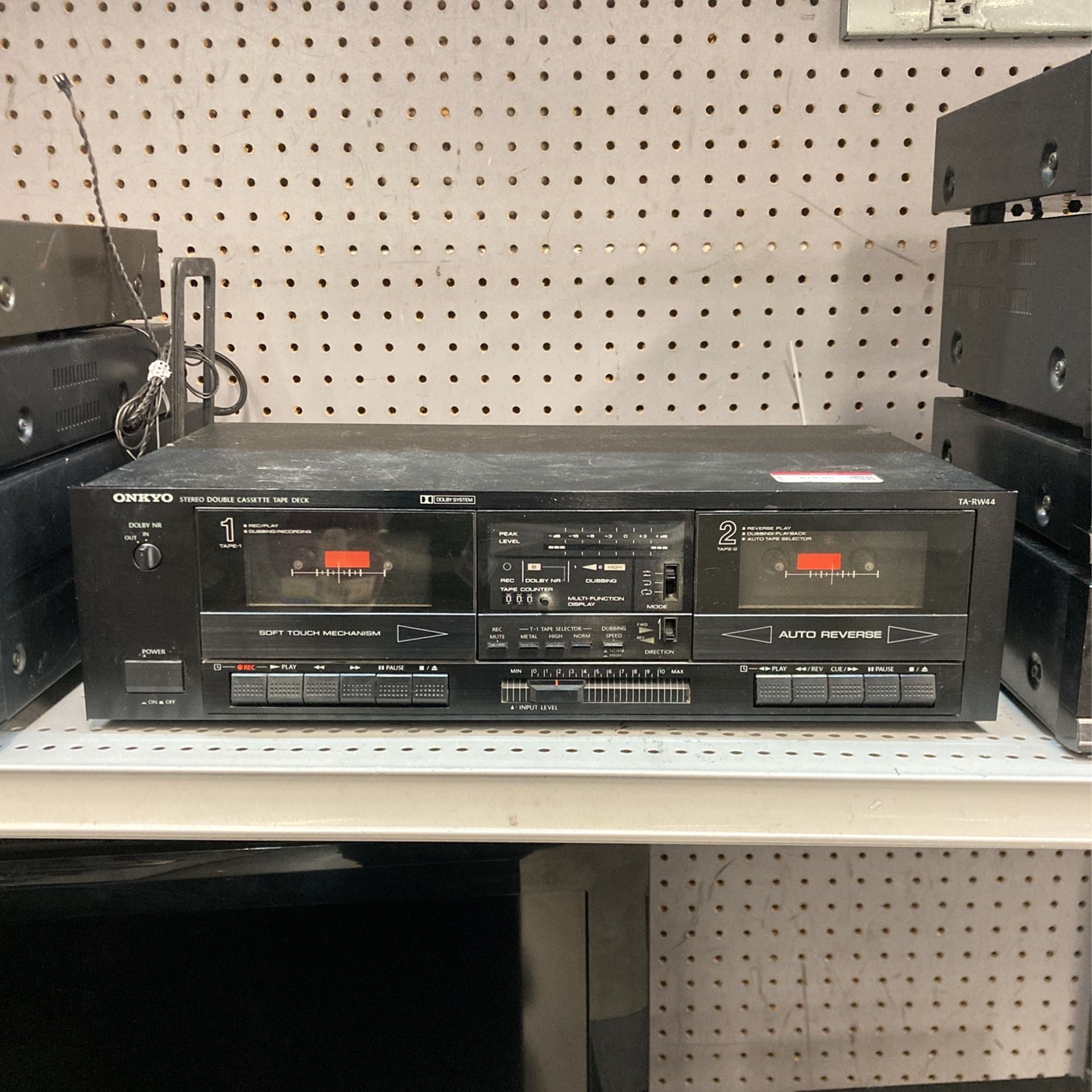 Onkyo Stereo Double Cassette Tape Deck