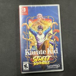 The Karate Kid Street Rumble - Nintendo Switch Factory Sealed!
