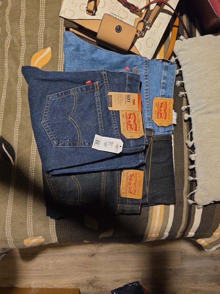 Levis 501 34x32
