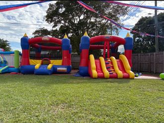 2 commercial bounce house for sale