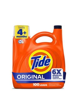 Tide liquid detergent