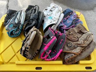 $30 Bundle of Softball / Baseball gloves
