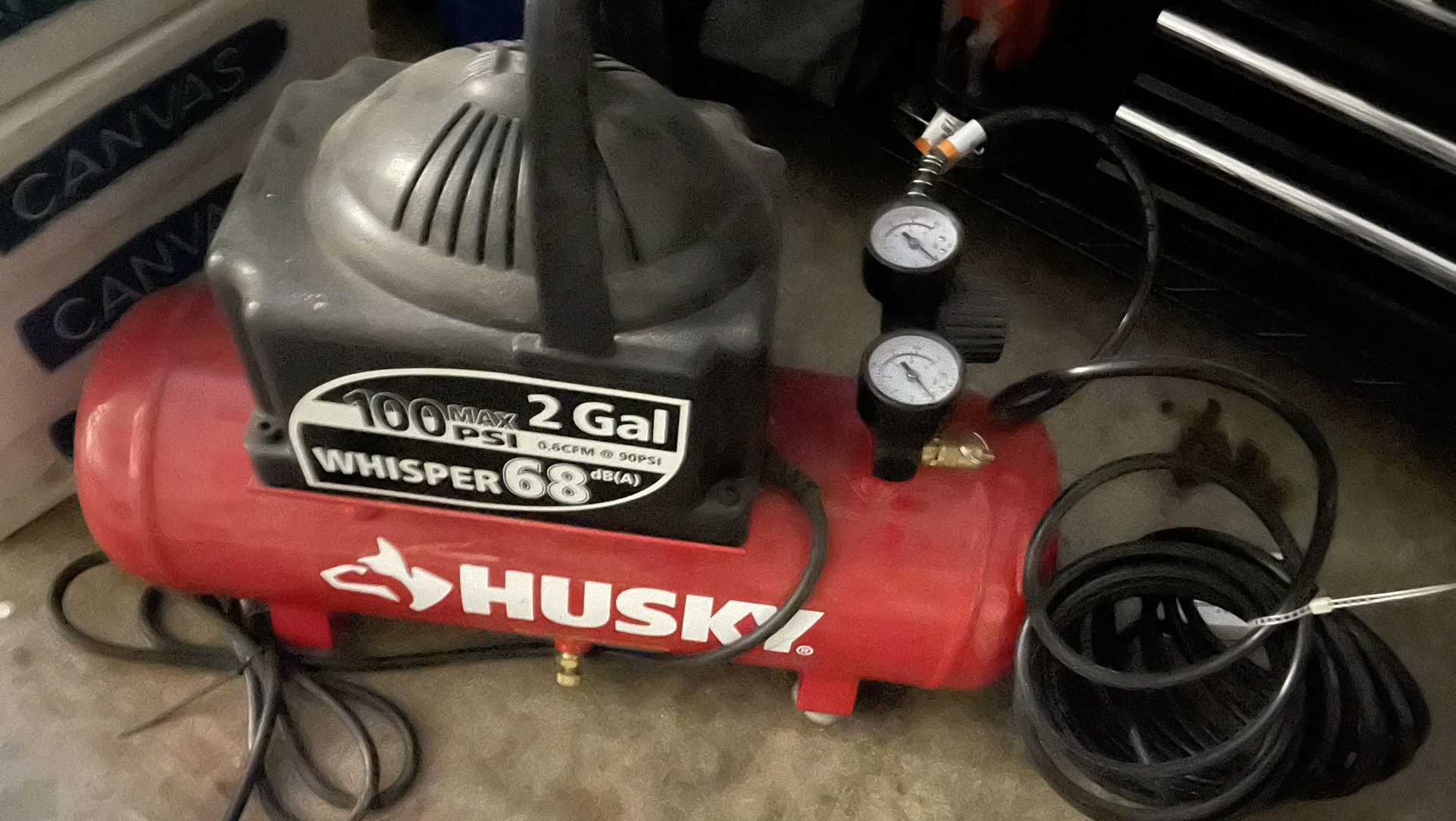 Air Compressor and Nail Guns