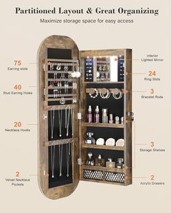 Nice tree Jewelry Cabinet 