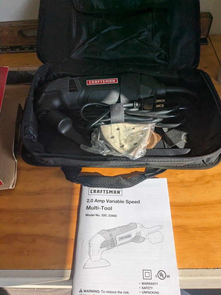 Craftsman 2.0 Amp Variable Speed Multi-tool