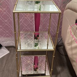 Gold Side Table 