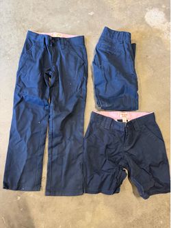 Girls 5t uniform pants. Uniform shorts.