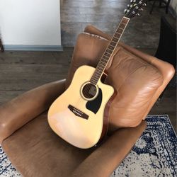 Acoustic guitar (Ibanez) w/ guitar case 