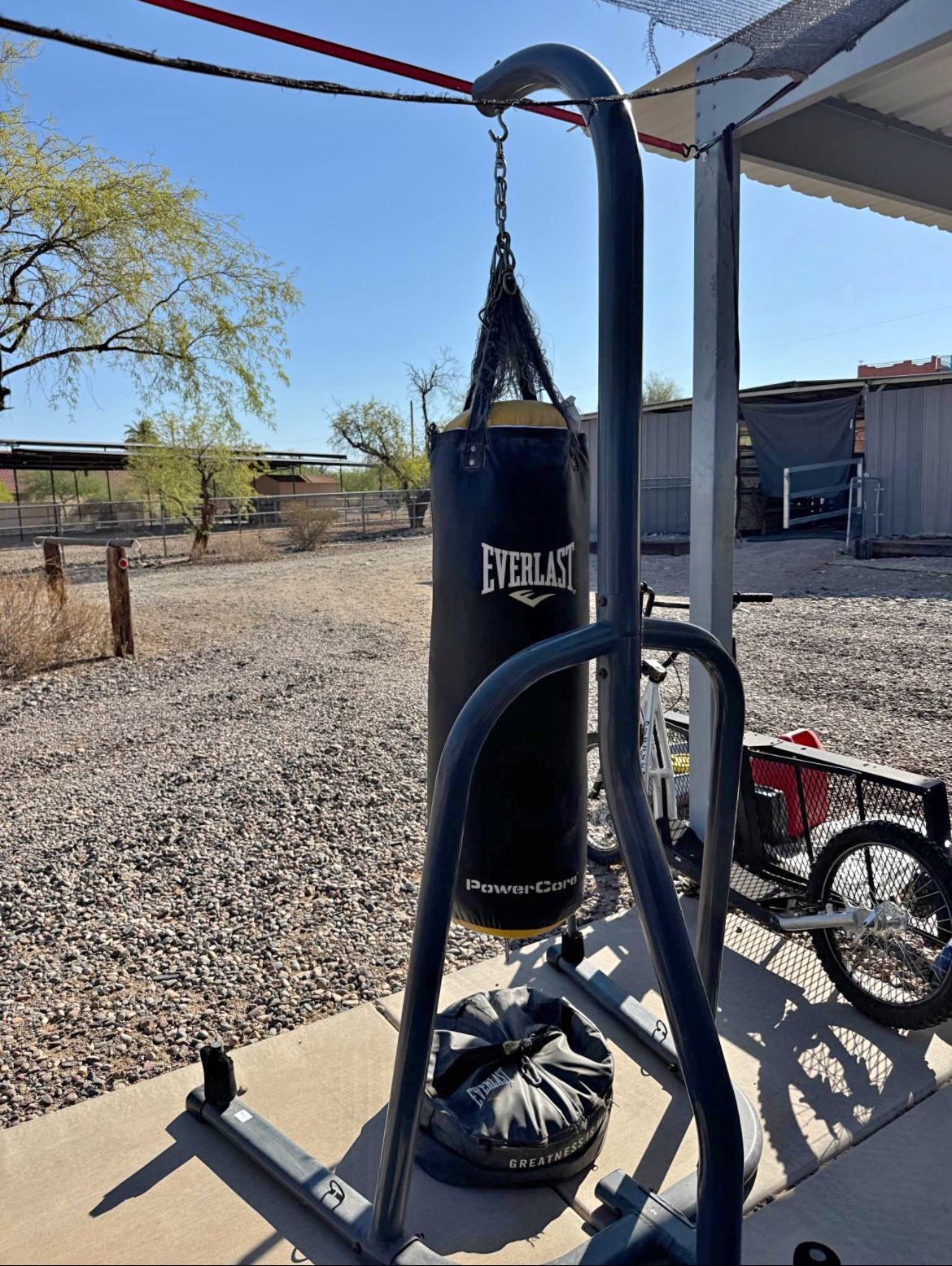 Punching Bag And Stand