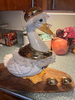 Silly Mother Goose Cookie Jar