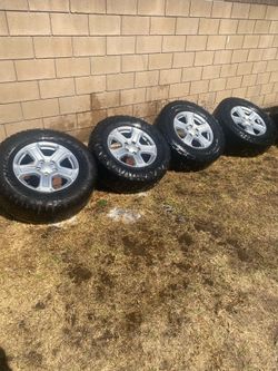 Jeep rims and tires